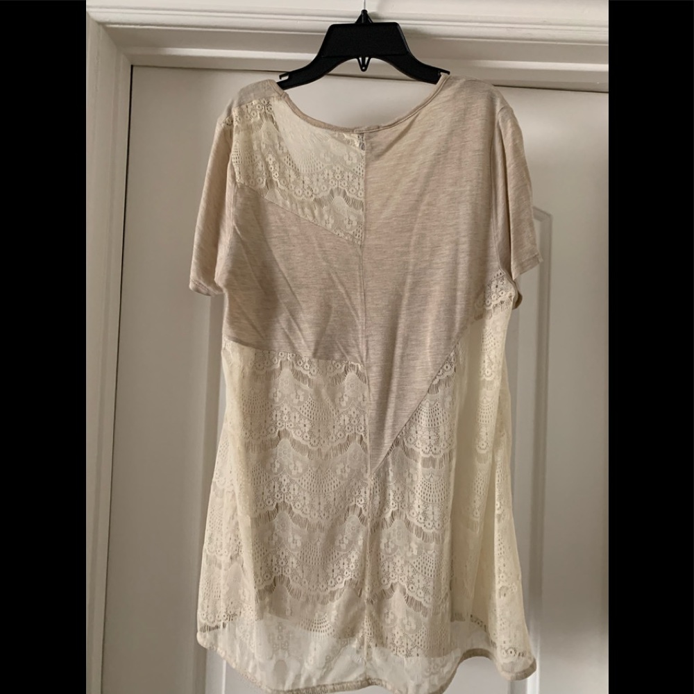 Tan Ella Moss T shirt